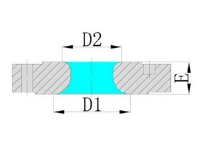 Glass Lined Reducing Flange