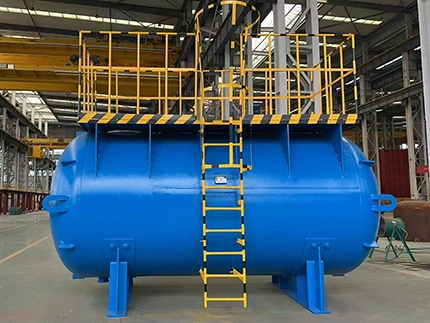 Horizontal Glass Lined Storage Tank