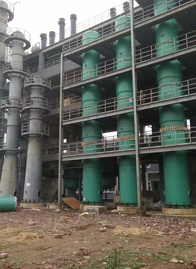 Glass Lined Columns in Operation at Customer Site