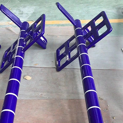 Scraper+frame glass lined agitator with scale