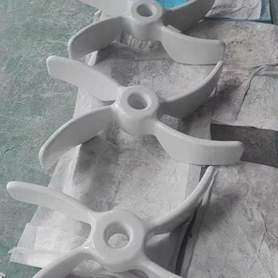 Glass lined detachable agitator (white enamel coating)