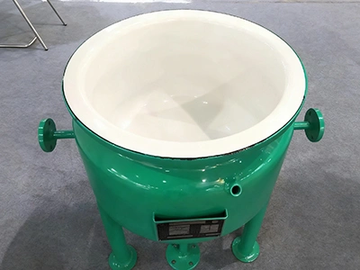 White enamel glass lined reactor