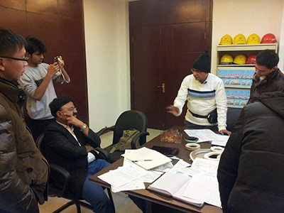 Meeting with Indian clients