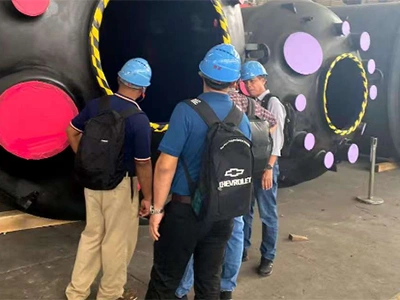 Thai clients visiting our factories