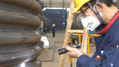 Weld seam inspection