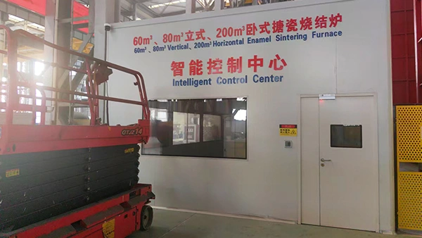 60m³, 80m³ Vertical enamel sintering furnace
