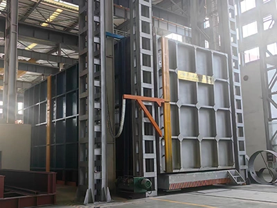 200m³ Horizontal enamel sintering furnace