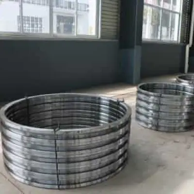 Large diameter flanges